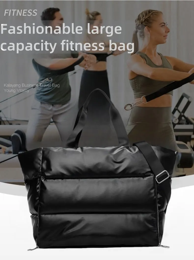 Women's Fluffy Handbag - Fitness & Travel Shoulder Bag, Suitable For Work