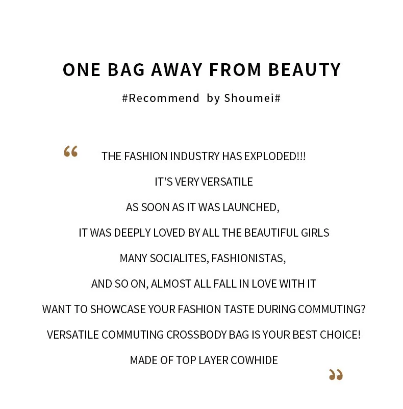 Women's High Sense Design Underarm Exquisite Large Shoulder Bags