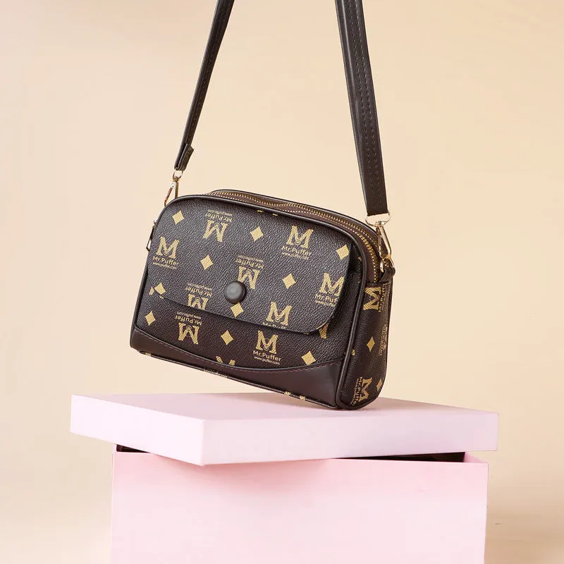Women's Lion Ridge Leather High Quality Shell Fashion Shoulder Bags