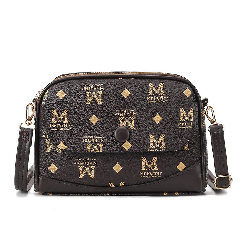 Women's Lion Ridge Leather High Quality Shell Fashion Shoulder Bags