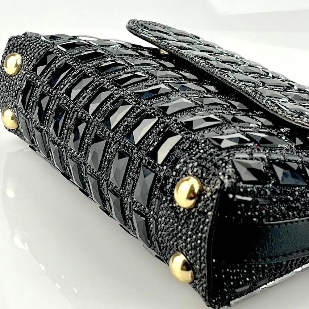Women's Rhinestone Clutch Evening Bags Shoulder Crossbody Bag Handbag Sparkly Glitter Purse Dinner Party Prom Wedding