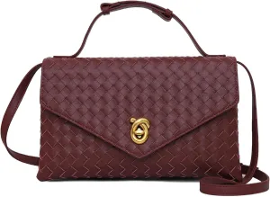 Woven Bags for Women Clutch Bag Cross Body Bag Trendy Totes Hobo Purse Summer Shoulder Bag Handbag for Work Party