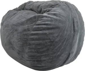YuppieLife Fluffy Fur Bean Bag Chairs Cover for Adults(Just Cover,No Filler) 4Ft Machine Washable Large Size Lazy Sofa Cover Luxury/Replacement