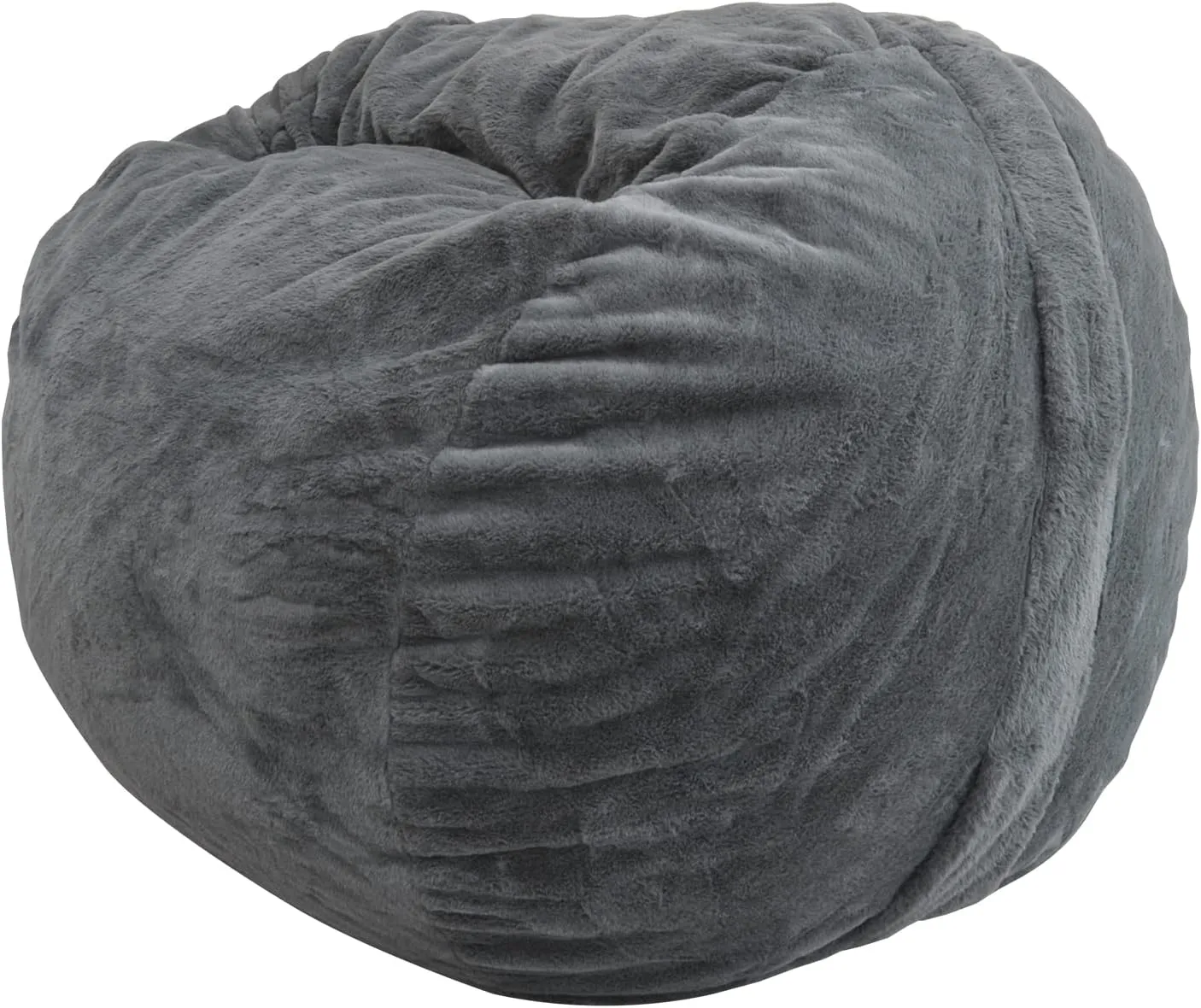 YuppieLife Fluffy Fur Bean Bag Chairs Cover for Adults(Just Cover,No Filler) 4Ft Machine Washable Large Size Lazy Sofa Cover Luxury/Replacement