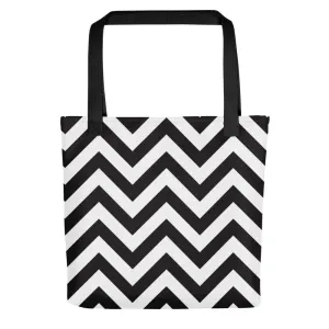 Zig Zag - Sustainably Made Tote Bag